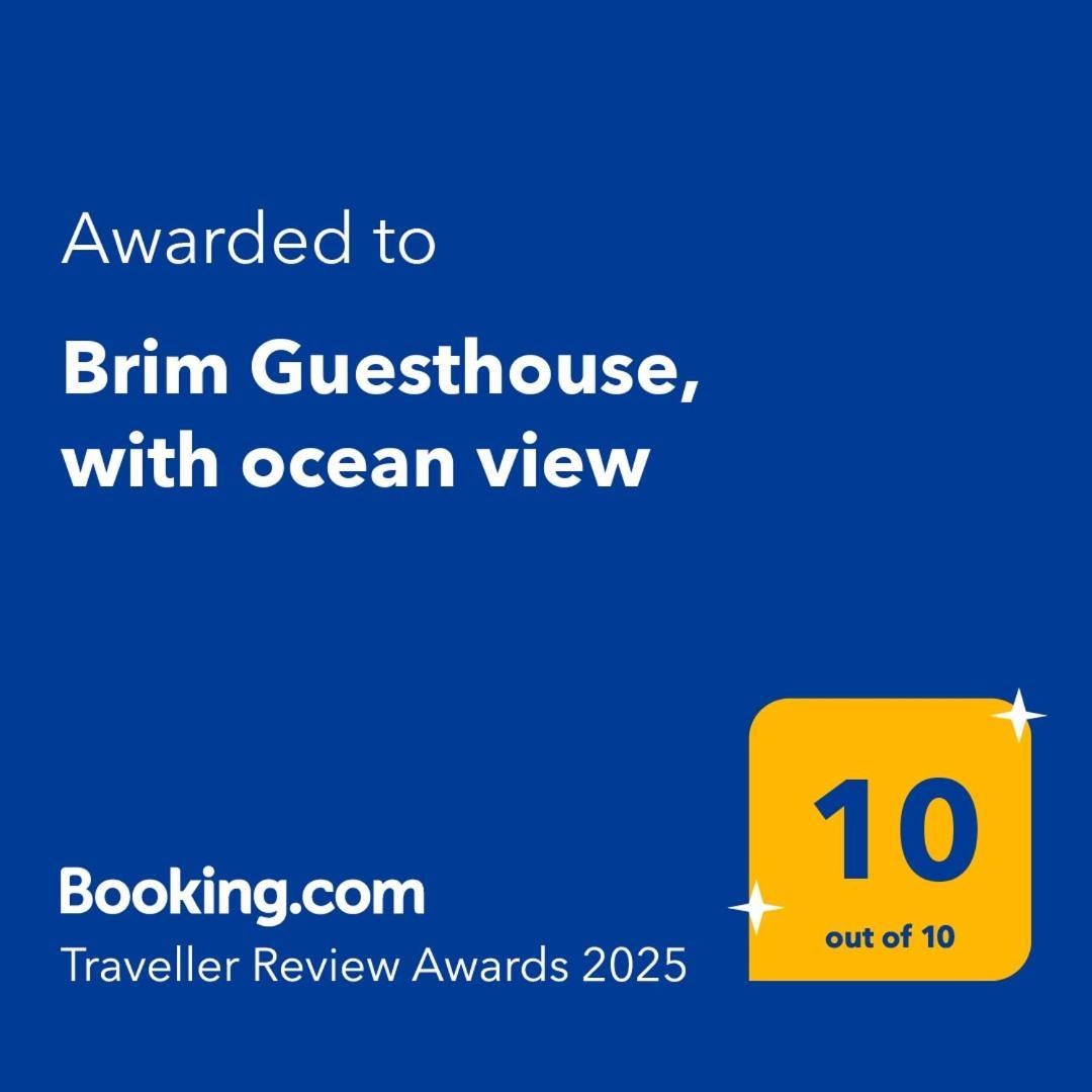 Brim Guesthouse, With Ocean View Saudarkrokur Esterno foto